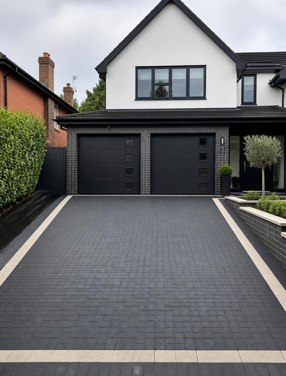 Block Paved Driveway project by ProGround in Harborne